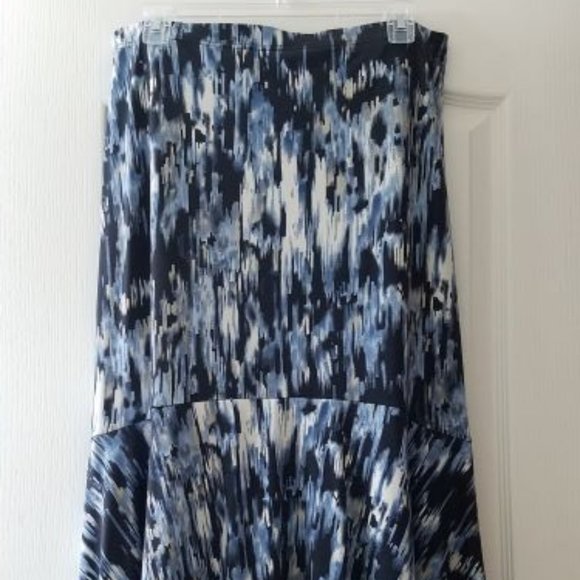 Renuar, Multi-Color, Size M, Polyester Maxi Skirt - Picture 1 of 2